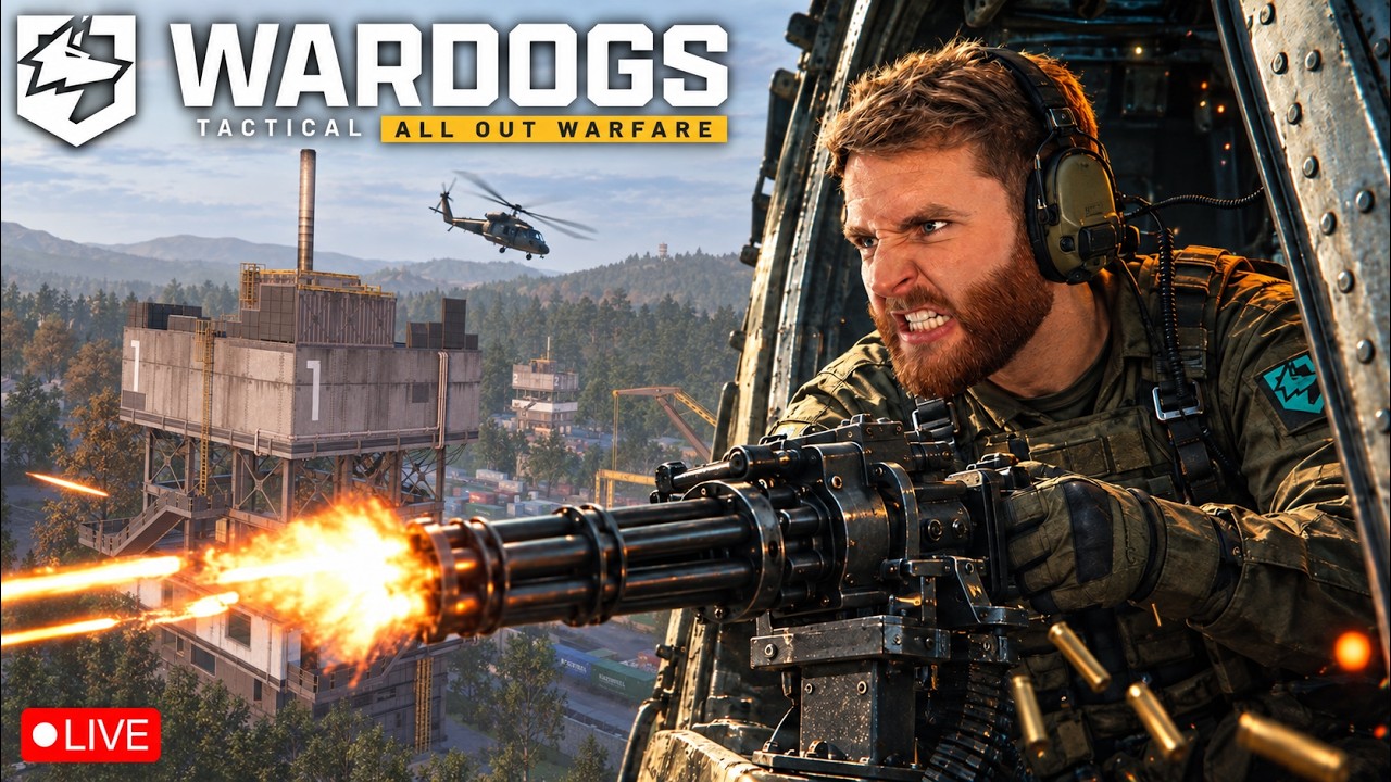 🛑 LIVE - #1 Helicopter POV in WARDOGS [Full HOTAS Handcam]