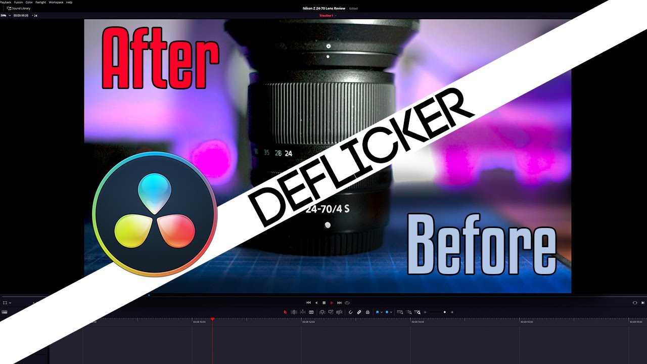 Davinci Resolve 16 Deflicker Tutorial