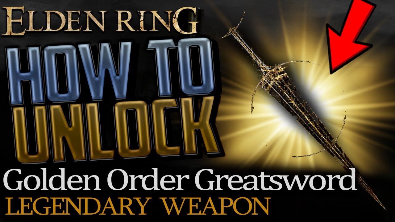 Elden Ring: Где получить Большой меч Золотого Ордена (Легендарное оружие)