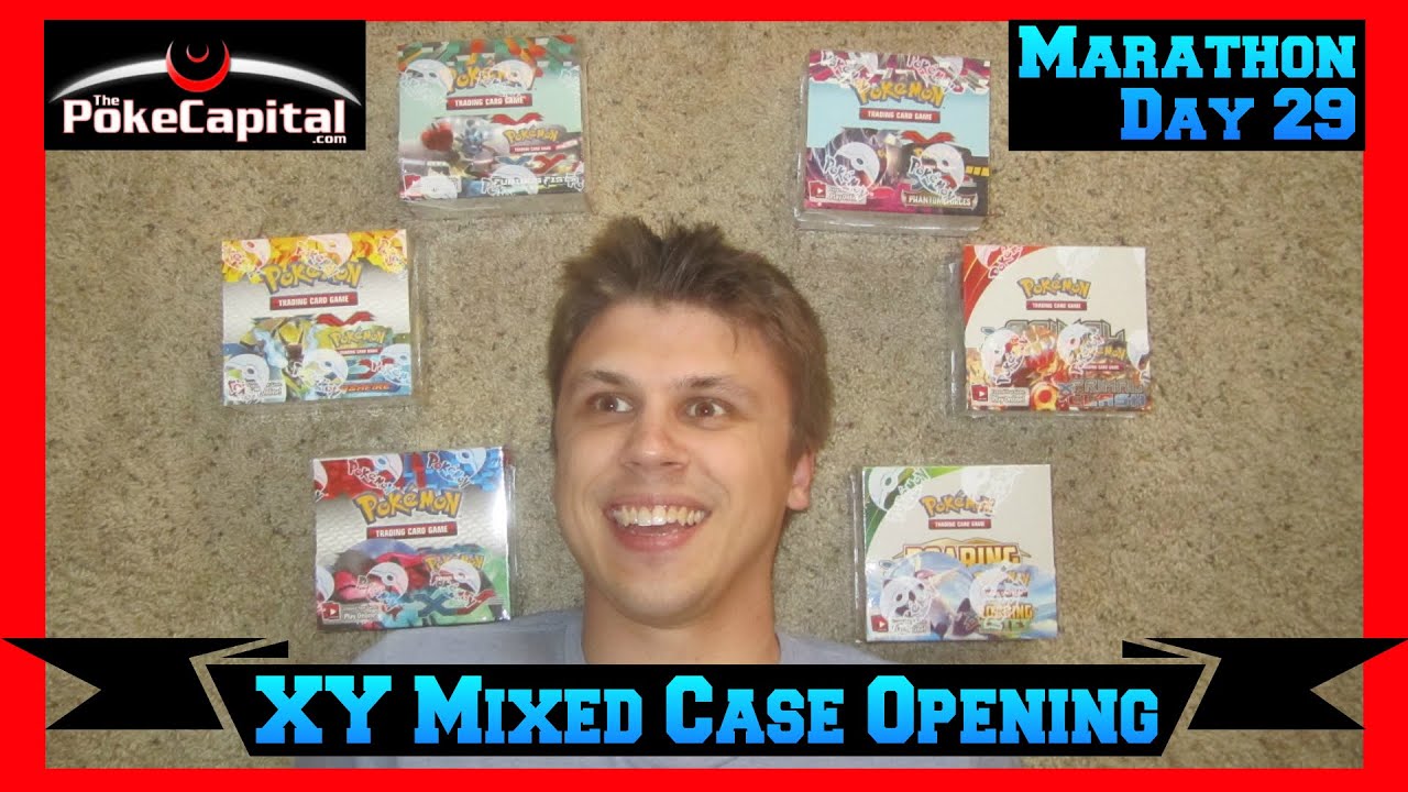 Pokemon Cards - XY Series Mixed Booster Case Opening - 6 Boxes!