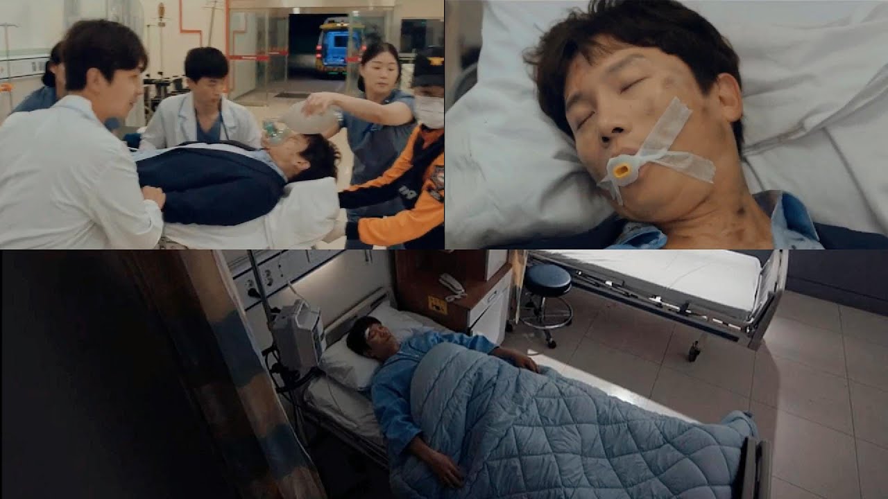 he is constantly injured and suffers heart failure in order to uphold justice. sick male lead kdrama