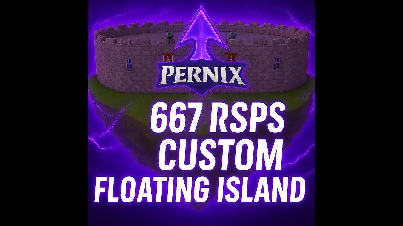 CUSTOM FLOATING ISLAND! | Pernix 667 CLOSED-BETA RSPS