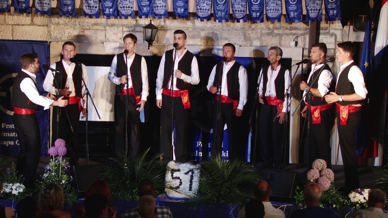 51. Festival Dalmatinskih Klapa Omiš - Treća izborna večer 9. srpnja, 2017.