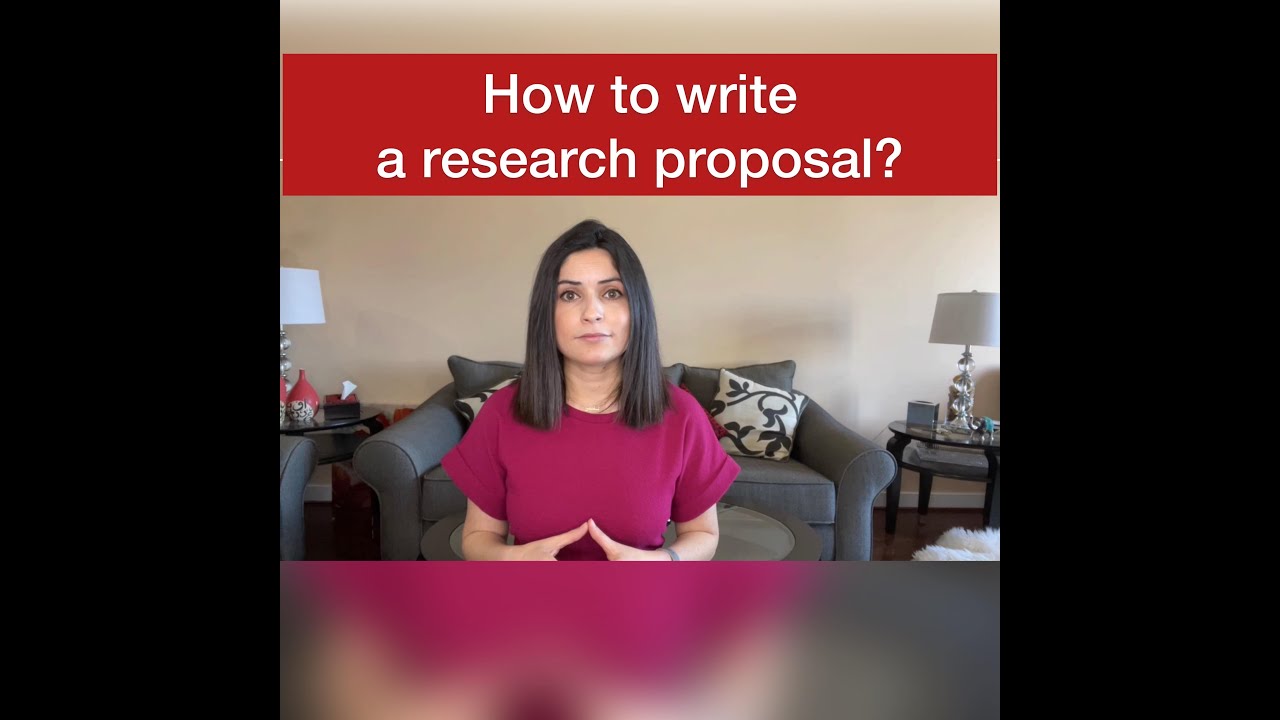 How to write a research proposal?  طريقة كتابة مقترح بحثي للدراسات العليا باميركا بخطوات مفصلة..