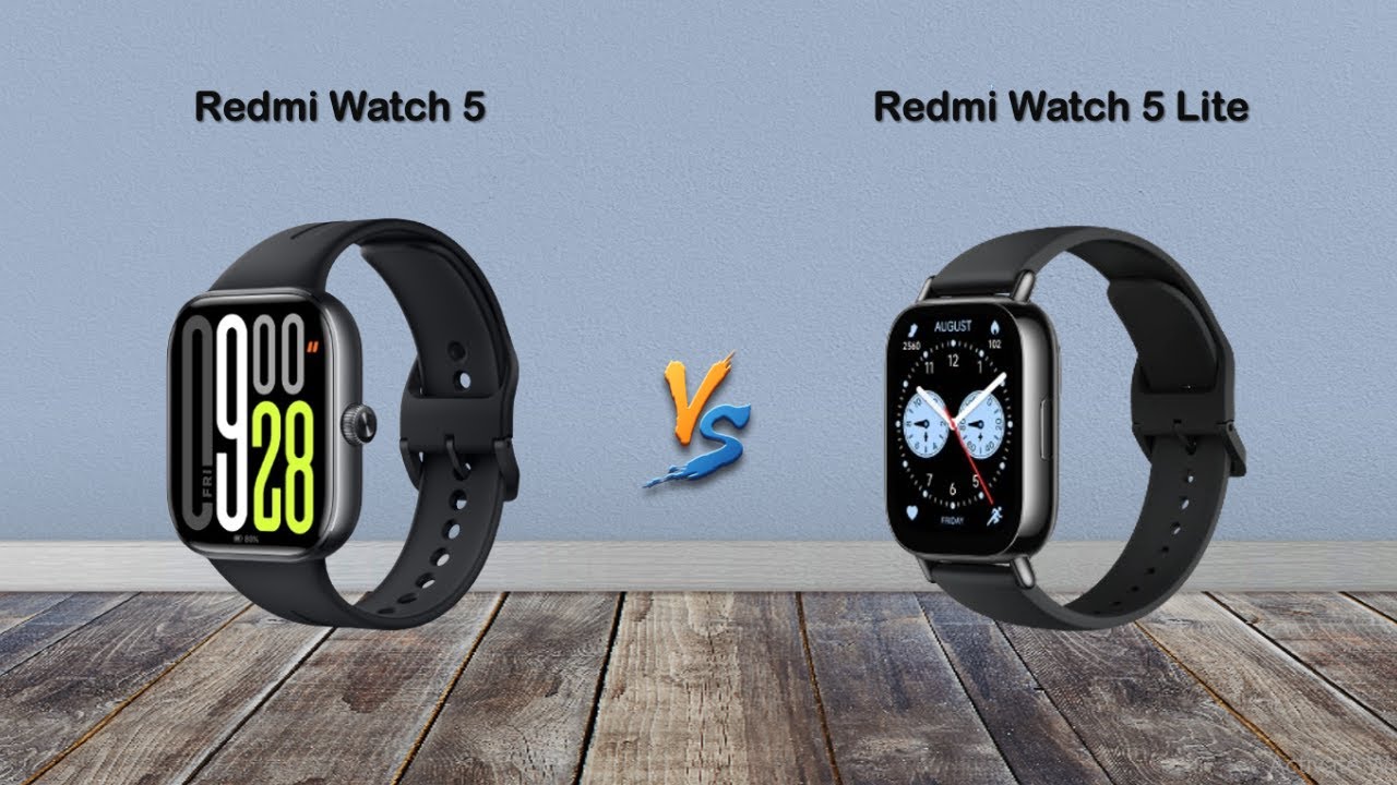 Redmi Watch 5 vs Redmi Watch 5 Lite
