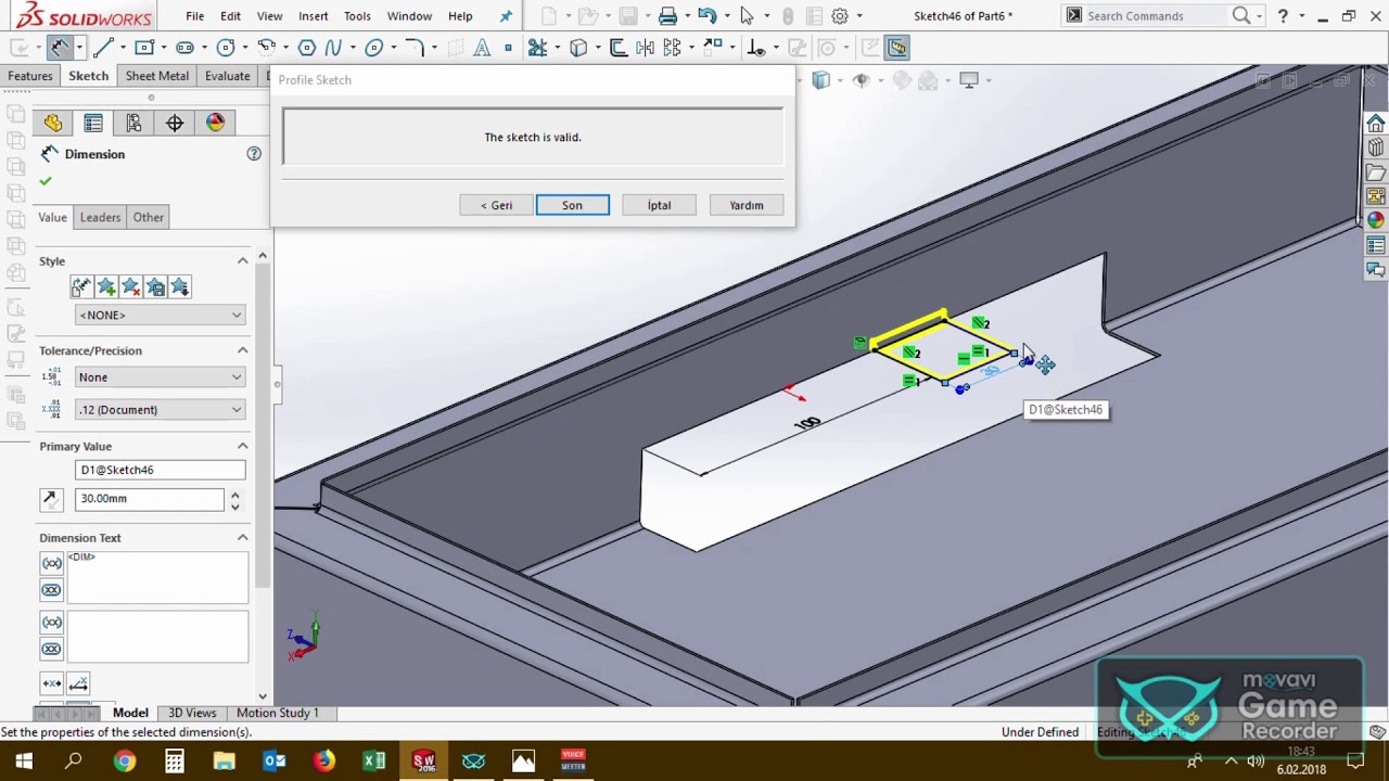 Sheet Metal  Sac Metal Büküm-Açılım Yöntemleri ve K Faktörü Solidworks Eğitim