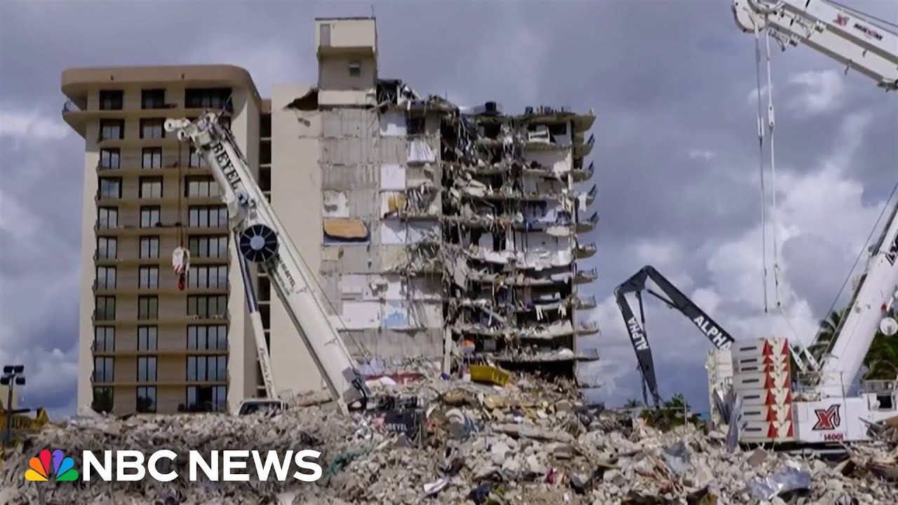 Officials say deadly Surfside condo collapse likely started in pool deck
