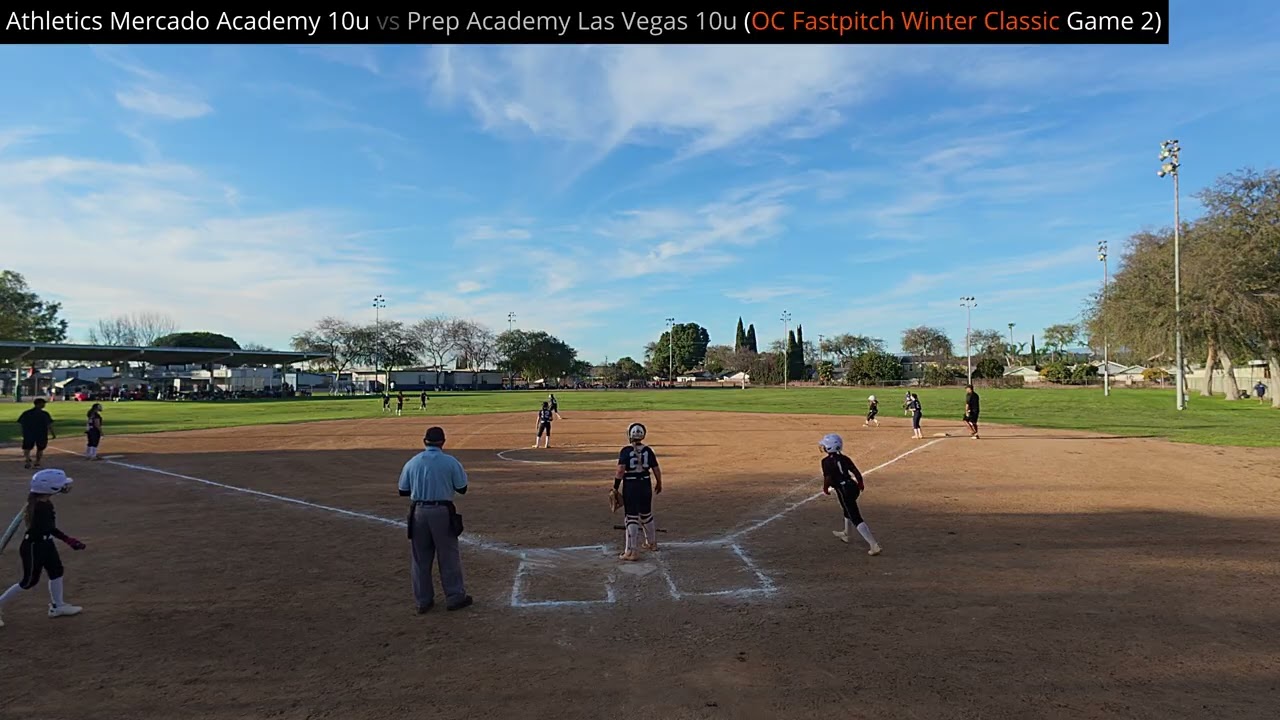 1-17-26 Athletics Mercado Academy 10u vs Prep Academy Las Vegas 10u