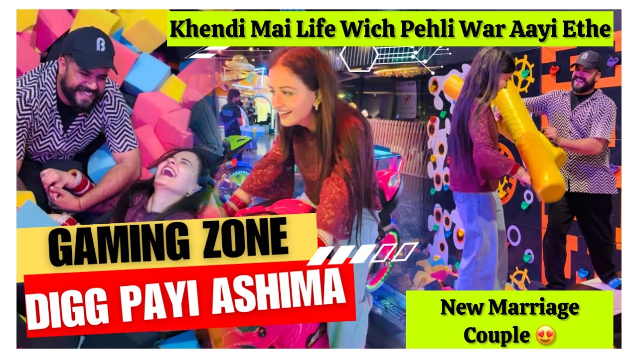 🥰PUNJAB DA SABB TON WADDA GAMING ZONE😳| ASHIMA TA OOCHI OOCHI😭RONN LAGG GYI🤣| MAI TA APP DIGG GAYA🤣