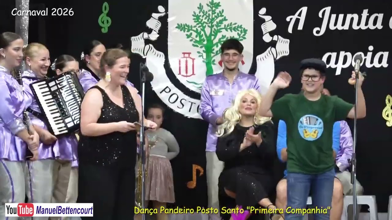 DANÇA de PANDEIRO POSTO SANTO 