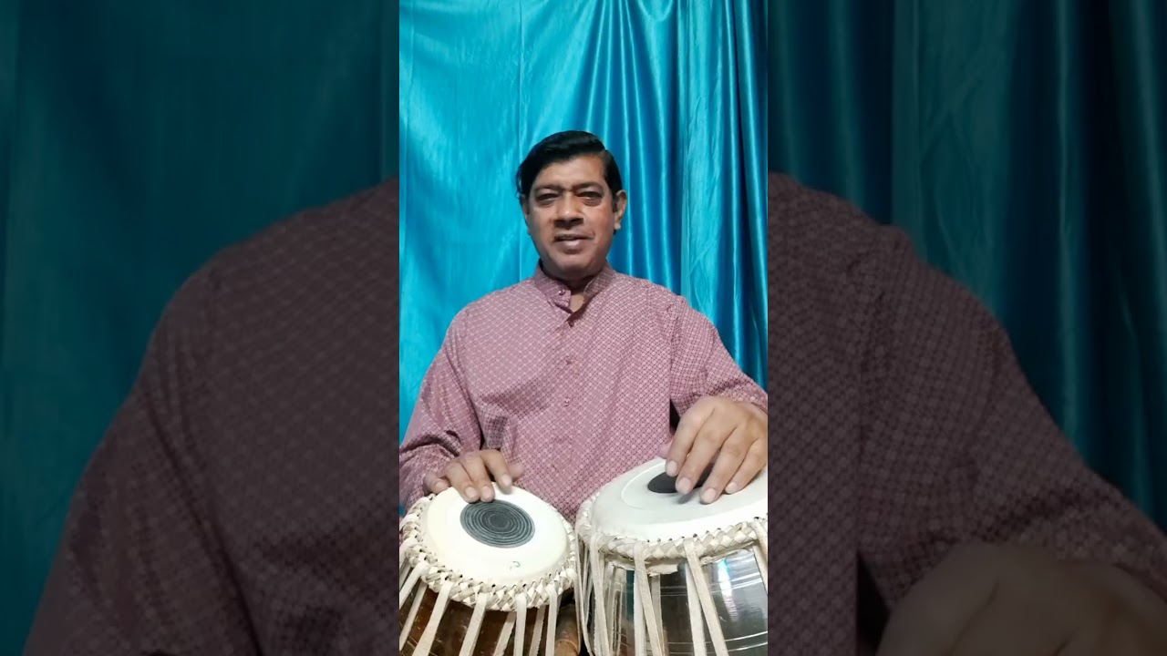 Easy Theka Of Kaharwa Tal By Pandit Kishore Banerjee Top Grade Tabla Player
