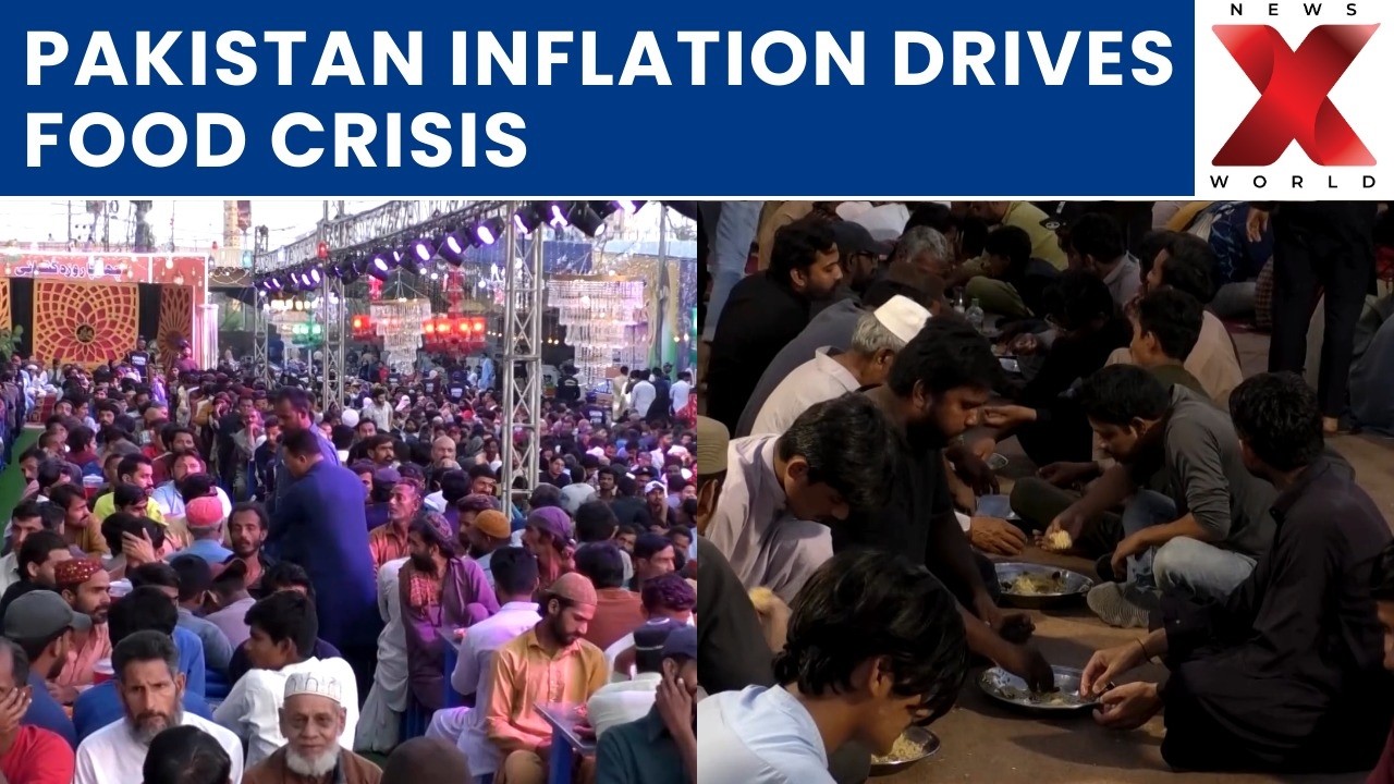 Charity Meals In Pakistan Draw Crowds As Fuel Costs Push Food Prices Higher | NewsX World