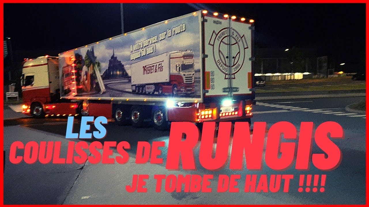 Nous partons pour Rungis a bord du Scania de Thomas, nous LIVRONS 18 CLIENTS (TPS Freret et Fils)