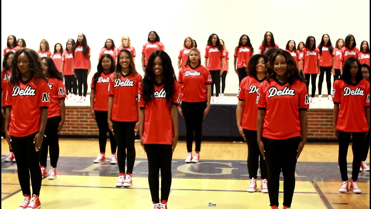 Lambda Zeta Chapter of Delta Sigma Theta Sorority Inc. - New Initiate Presentation Fall 2017