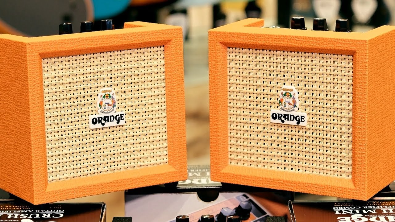 🍊 Миниатюрный гитарный комбоусилитель Orange Crush &mdash; это всё самое лучшее в компактном корпусе 🎁⁠