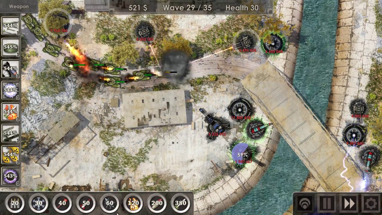 Defense Zone 3 - Mission #5 Hard Difficulty Playthrough