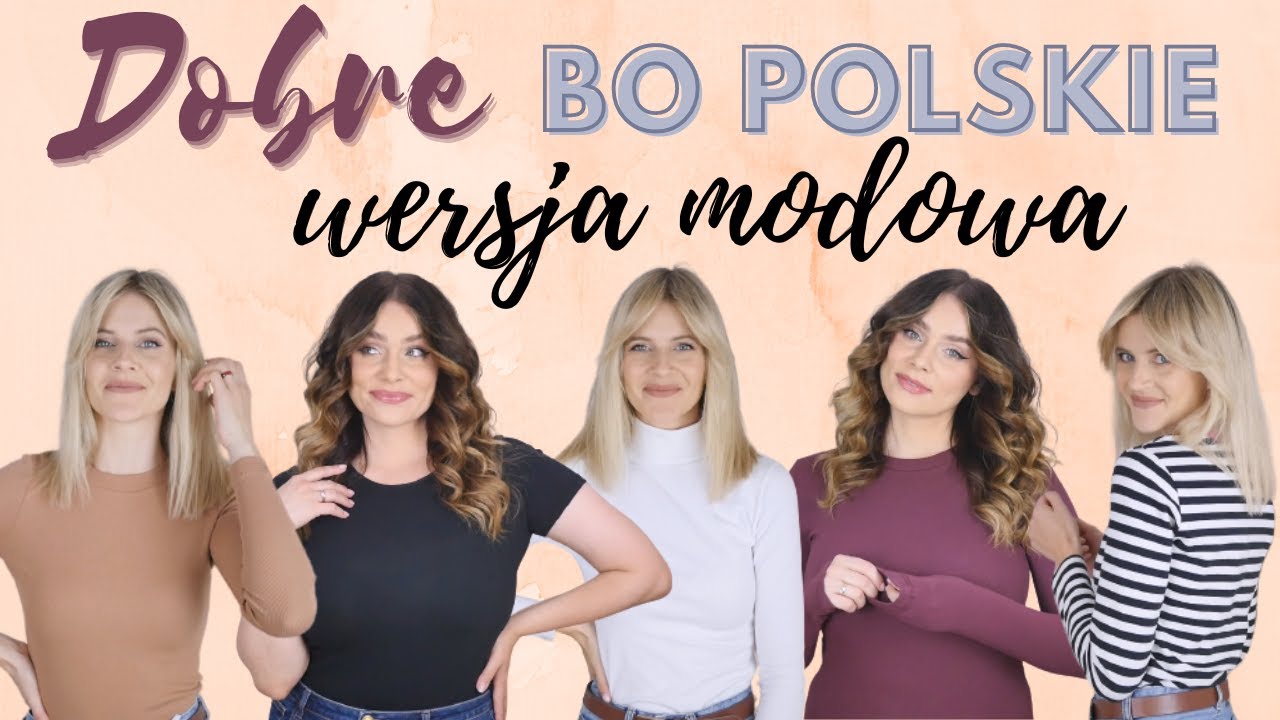 DOBRE BO POLSKIE 😍 Haul ubraniowy - nowości w naszych szafach | odkryłyśmy NOWE polskie marki! 😎😮
