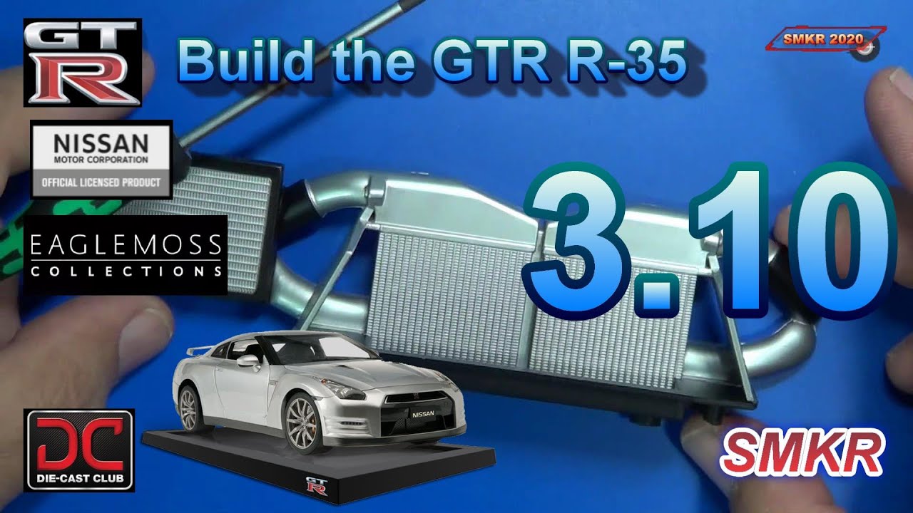 Build the Nissan GT-R R35 Issue 3 Stage 10 - Intercooler, Cooler Base and Magazine Binder