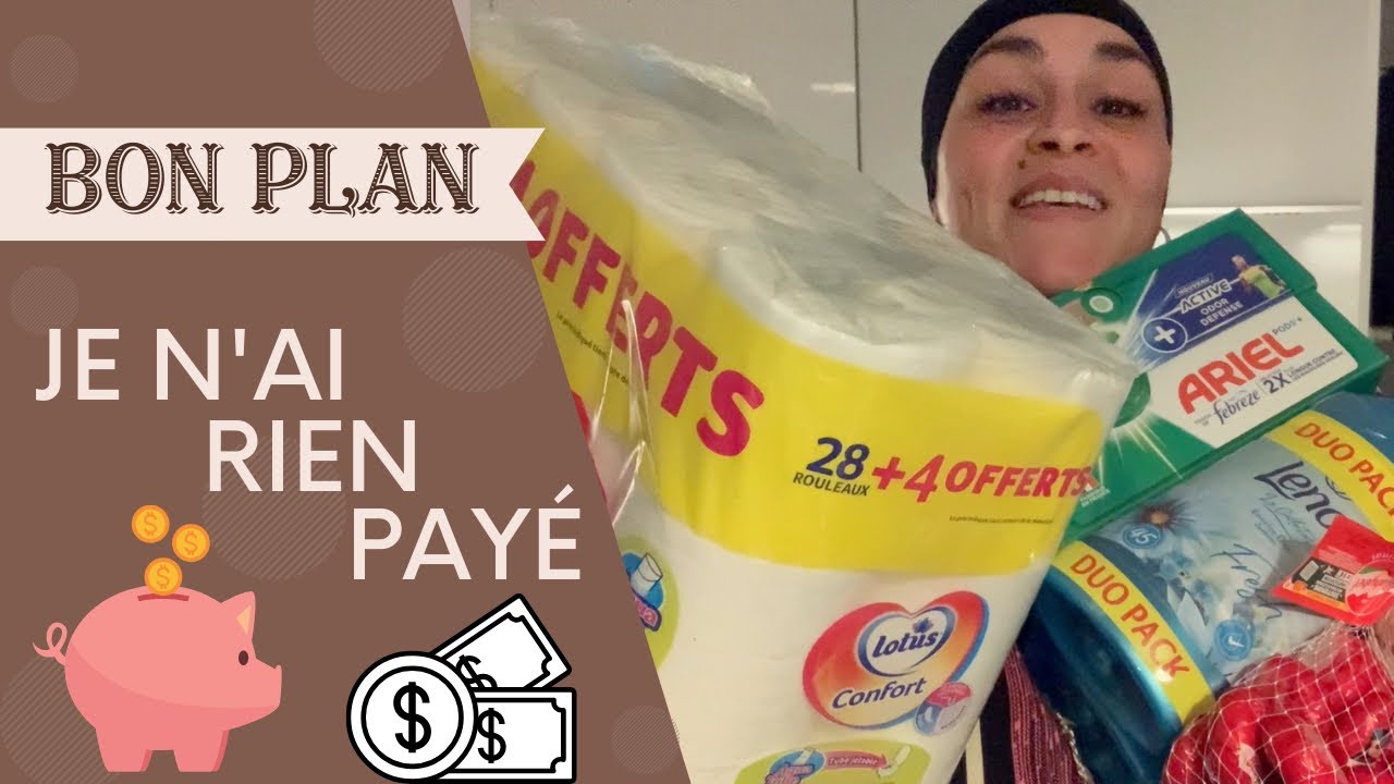 RETOUR DE COURSES : 60 &euro; 💶 sans payer 💳 #bonplan #&eacute;conomie