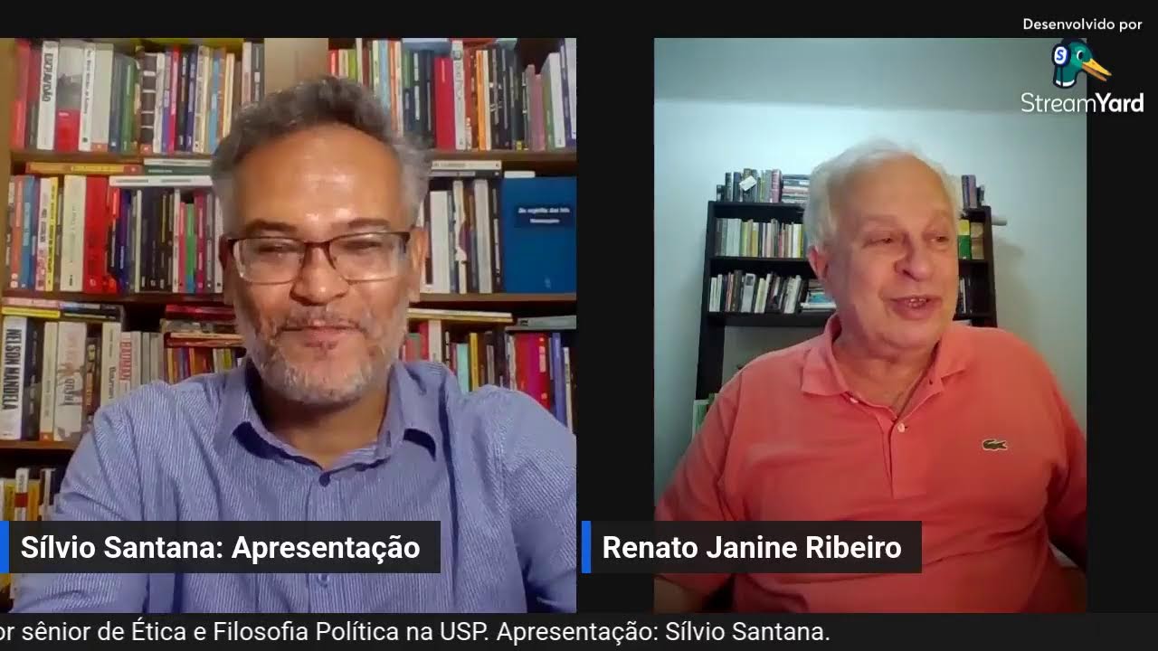 OLHAR INQUIETO - Convidado: Renato Janine. Tema: Declínio da ética pública na sociedade.