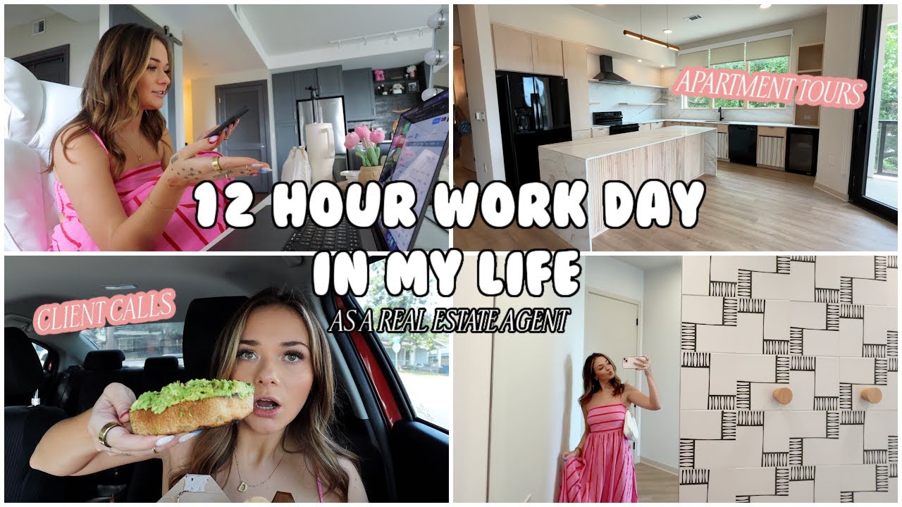 A REAL Work Day In My Life As A Real Estate Agent! | 12 Hour Work Day🫠
