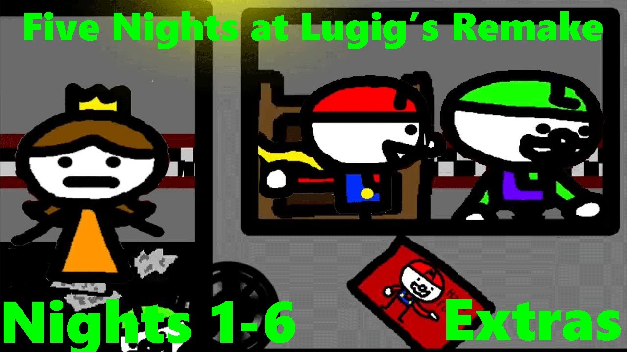 Five Nights at Lugig's: Remake | Nights 1-6 + Extras