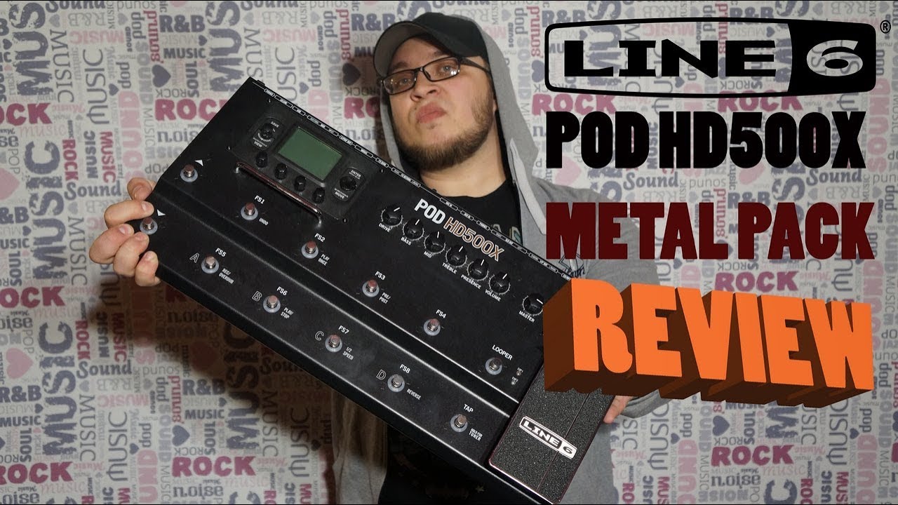 Line 6 POD HD500X HD Metal Pack