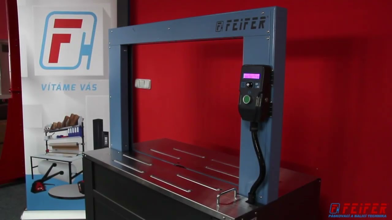 FEIFER – Automatický páskovací stroj TP-158 FORTE pro PP pásky