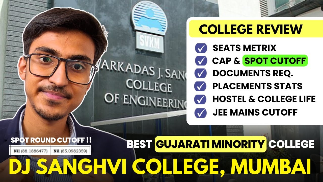 MHT-CET 2025 ADMISSION DJSCE MUMBAI's SPOT ROUND CUTOFF EXPOSED!