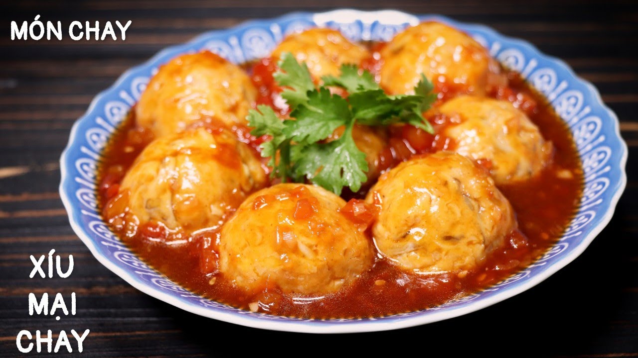 Chia Sẻ Cách Làm Xíu Mai Chay - Xíu Mại Săn Chắc Thơm Ngon.
