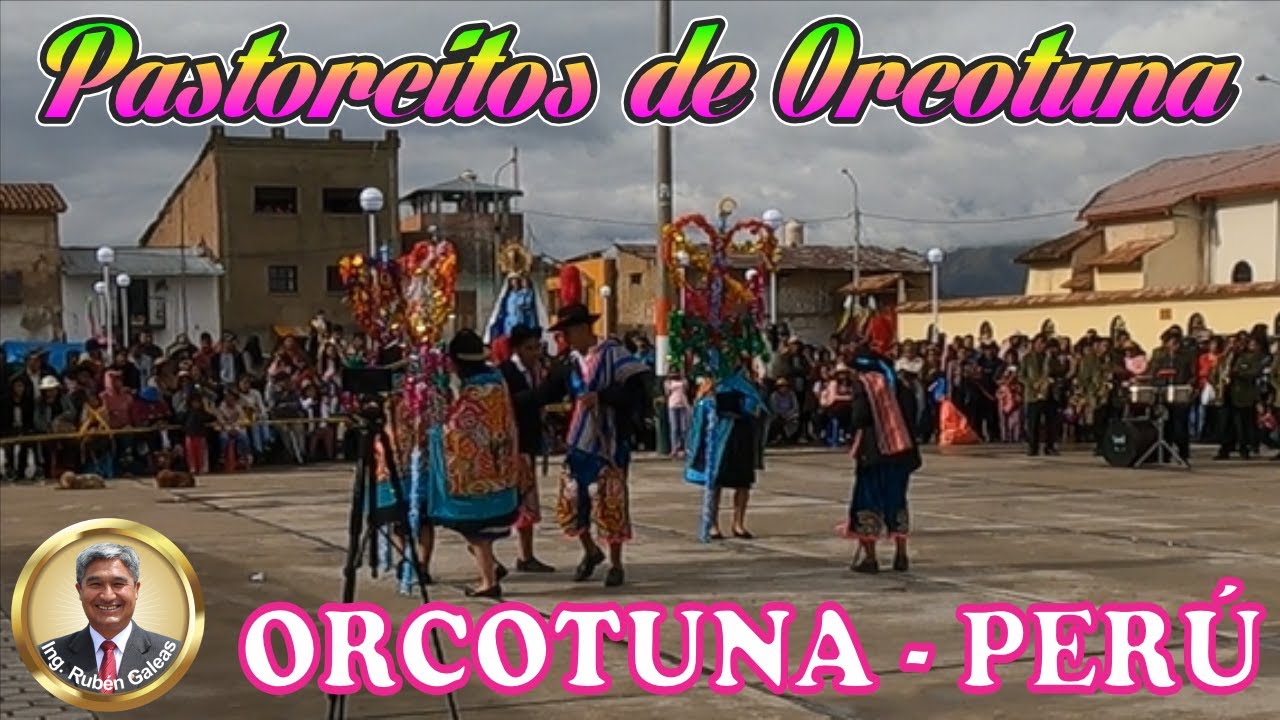 #huancayo. Danza de LOS PASTORICITOS de ORCOTUNA, para adorar al Niño Jesús.