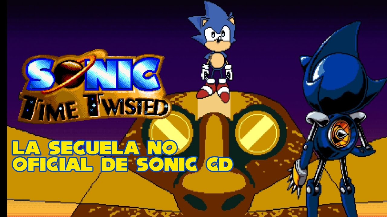 La secuela de Sonic CD: Sonic Time Twisted||Metallic