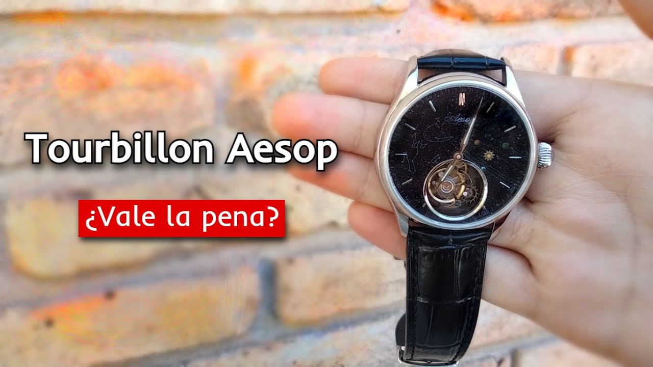 ¿Vale la pena el Tourbillon más barato del mundo? - Reseña Reloj Aesop Tourbillon (Watchito)