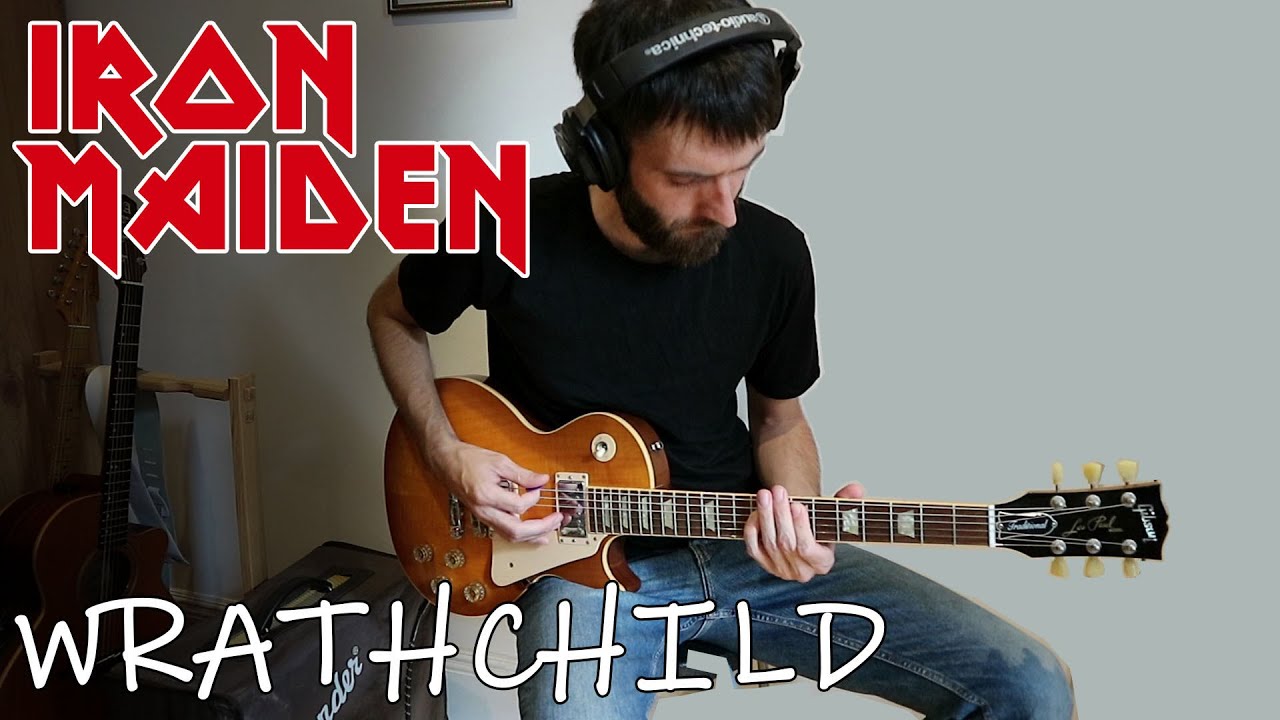 Iron Maiden - Wrathchild (guitar cover)