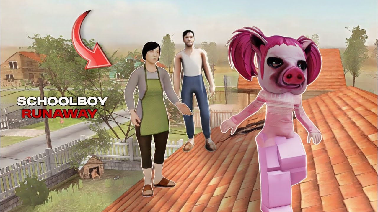SCHOOLBOY RUNAWAY: ROOFTOP ESCAPE!!!
