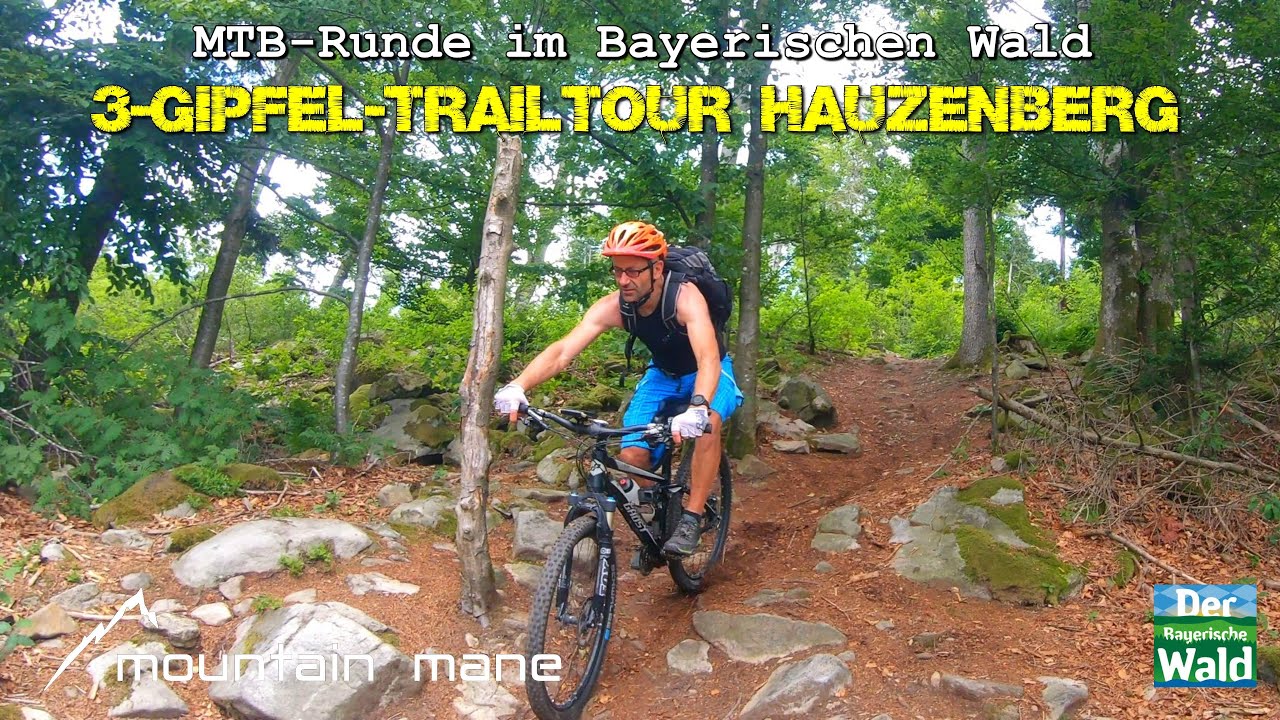 3-Gipfel-Trailtour Hauzenberg | MTB Bayerischer Wald | Oberfrauenwald, Ruhmannsberg, Staffelberg