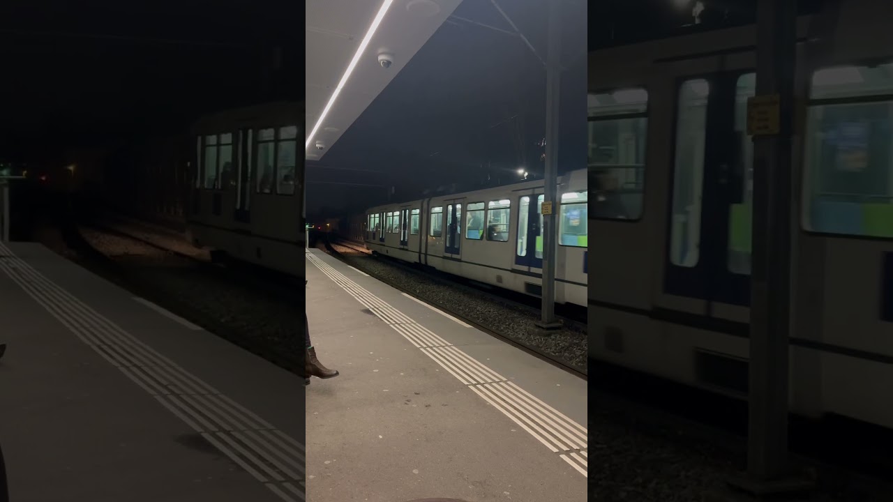 Ligne 1 du metro de Lausanne, station bourdonette