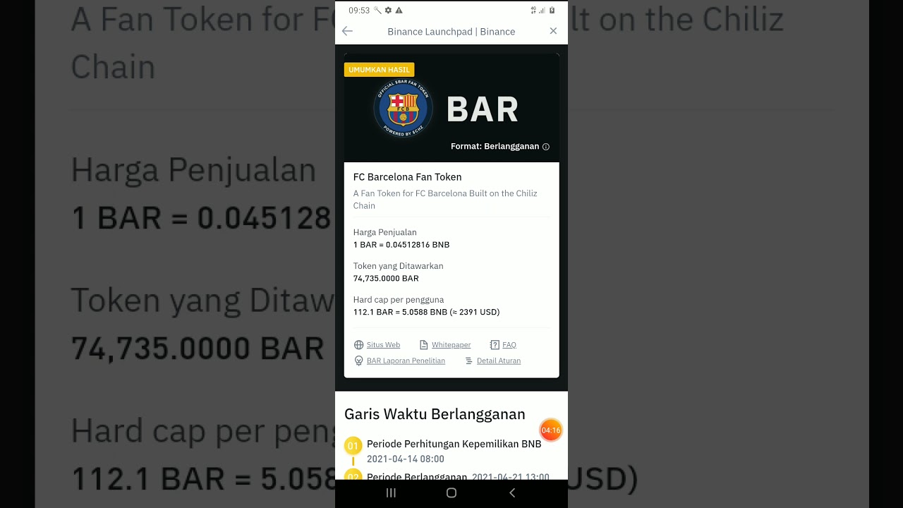 Apa Itu FC Barcelona Fan Token (BAR)?