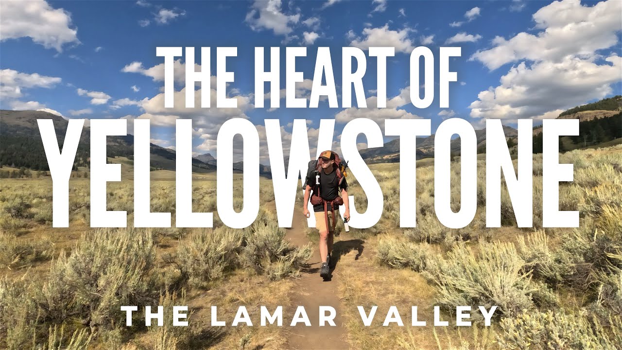 Hiking 40 Miles ALONE in Yellowstone National Park |  Backpacking the Lamar Valley