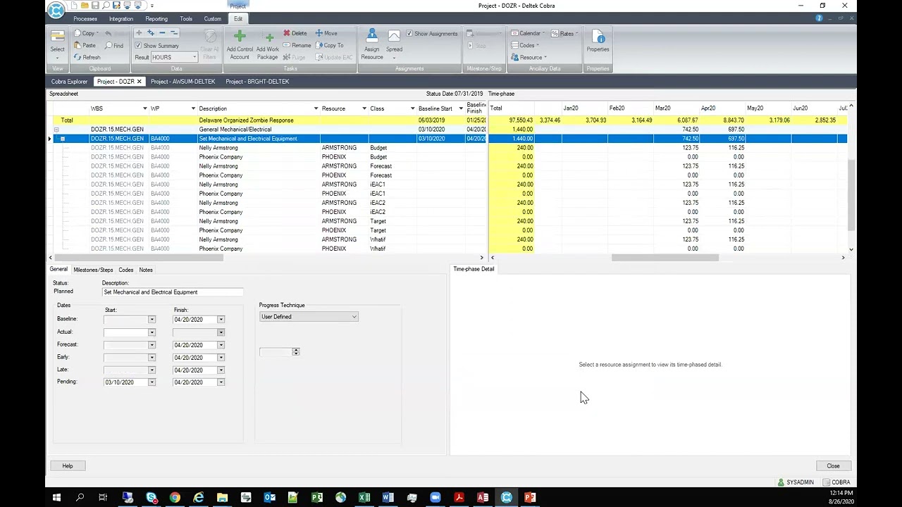 Deltek Cobra Overview - Earned Value Management (EVM)