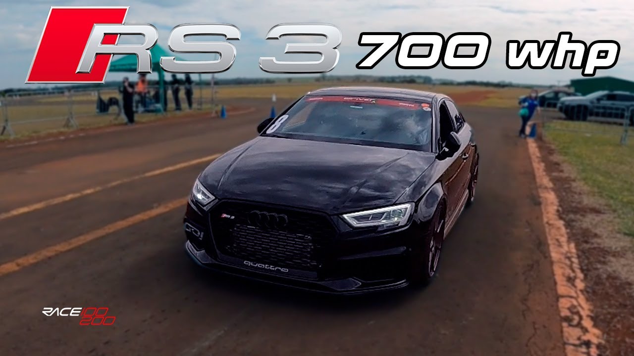 RS3 COM 700 WHP | SEGUNDO MAIS FORTE DO EVENTO | 804m DRIVER