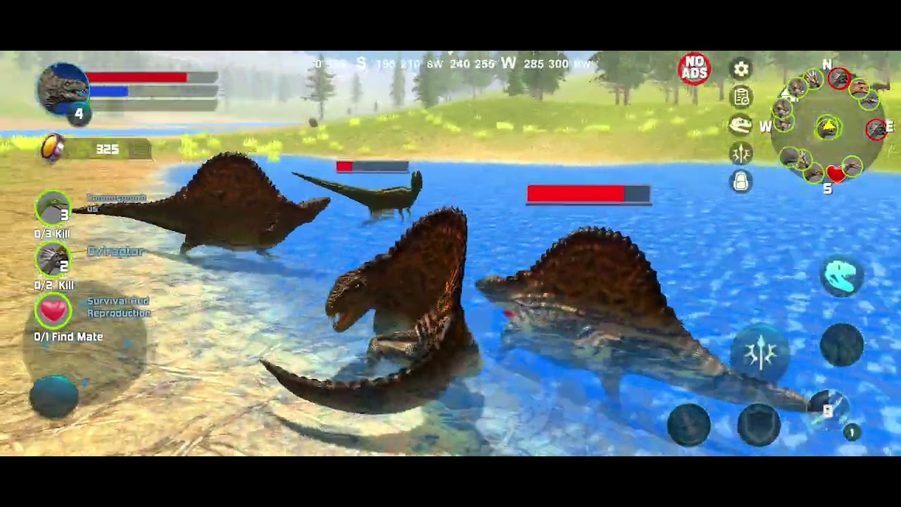 Dimetrodon Dino Simulator 🦖 Epic Survival & Battle | New Jurassic Dinosaur Game (Wait Till End!)