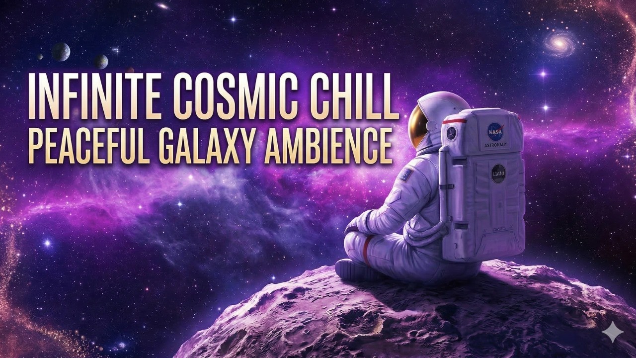 The Lonely Astronaut | Seamless Cosmic Animation for Deep Relaxation
