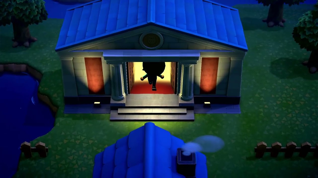 Donate Fossil: Left Ptera Wing to Blathers | Animal Crossing: New Horizons NS