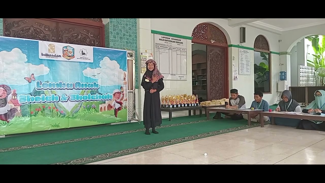 LASS MASJID BAITUSSALAM berkisah islami