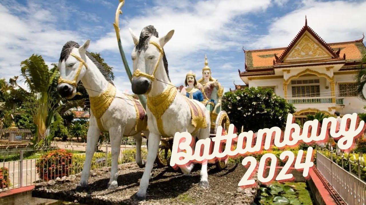 Battambang City Tour 2024 /New Waterfront Developments #streetfood #cambodia #battambang #khmer