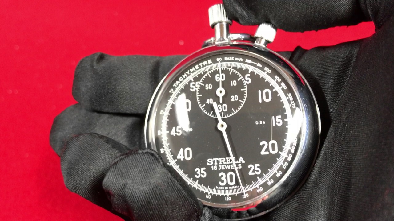 STRELA Mechanische Additions-Stoppuhr