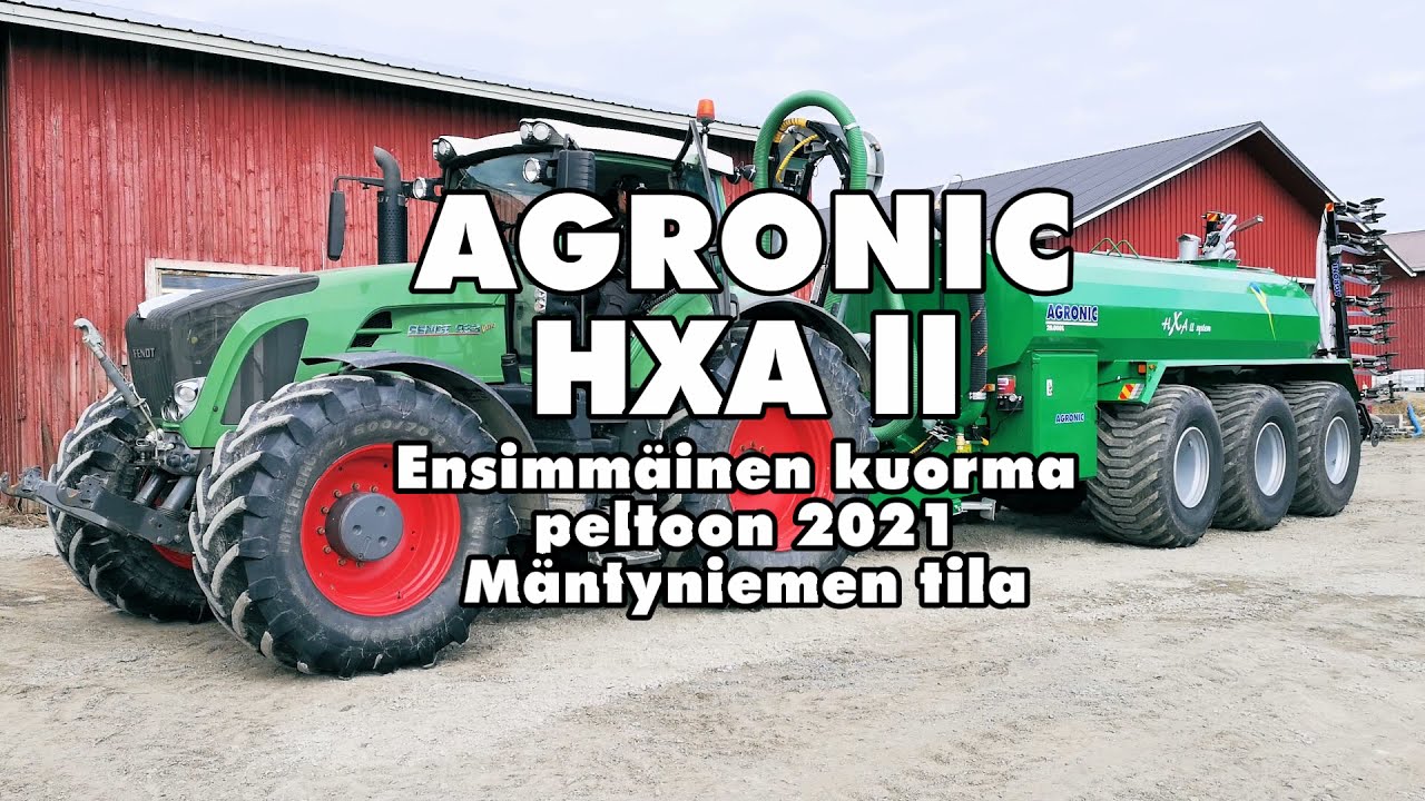 Mantyniemen tilan uusi Agronic Hxa ll 2021
