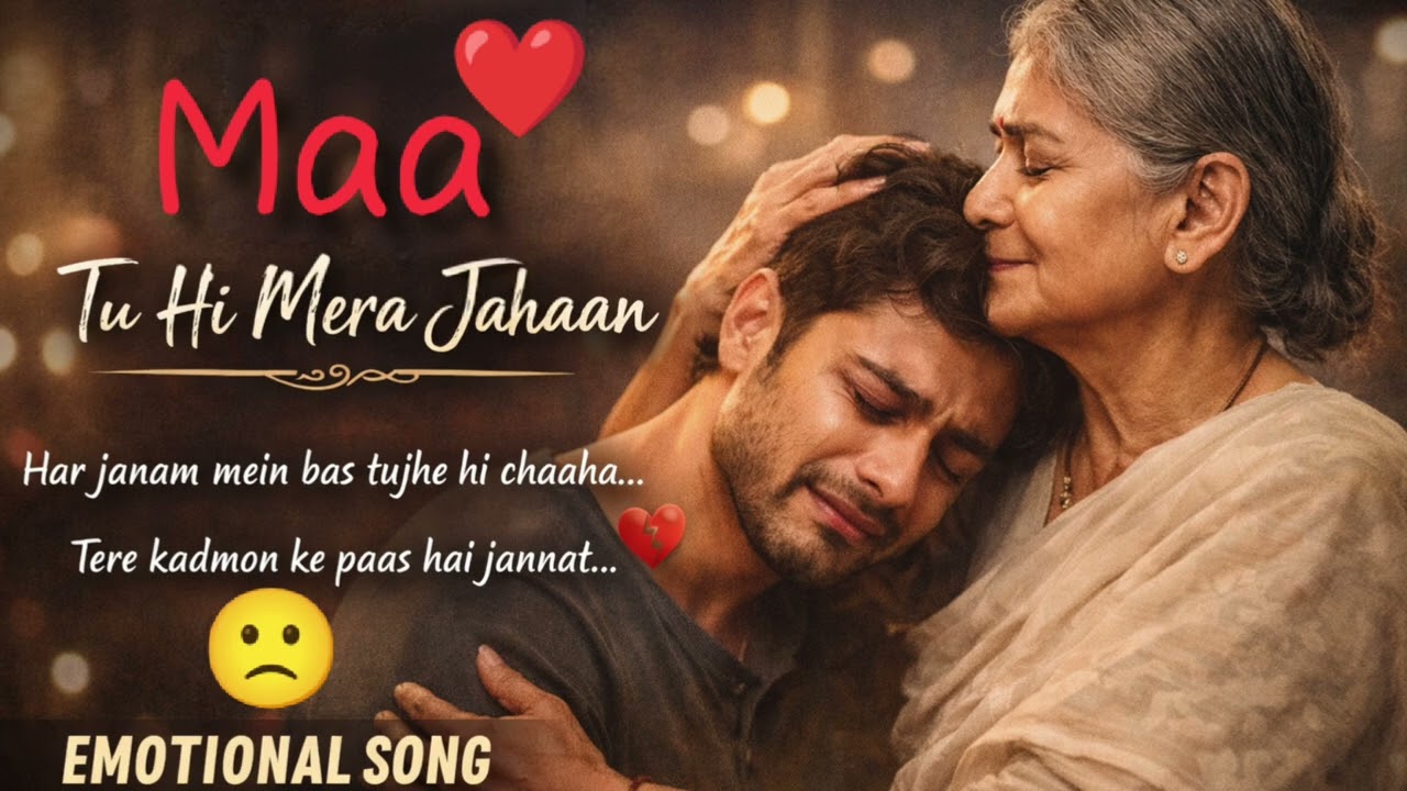 Maa Tu Hi Mera Jahaan 💔 | Beta Aur Maa Ka Emotional Song