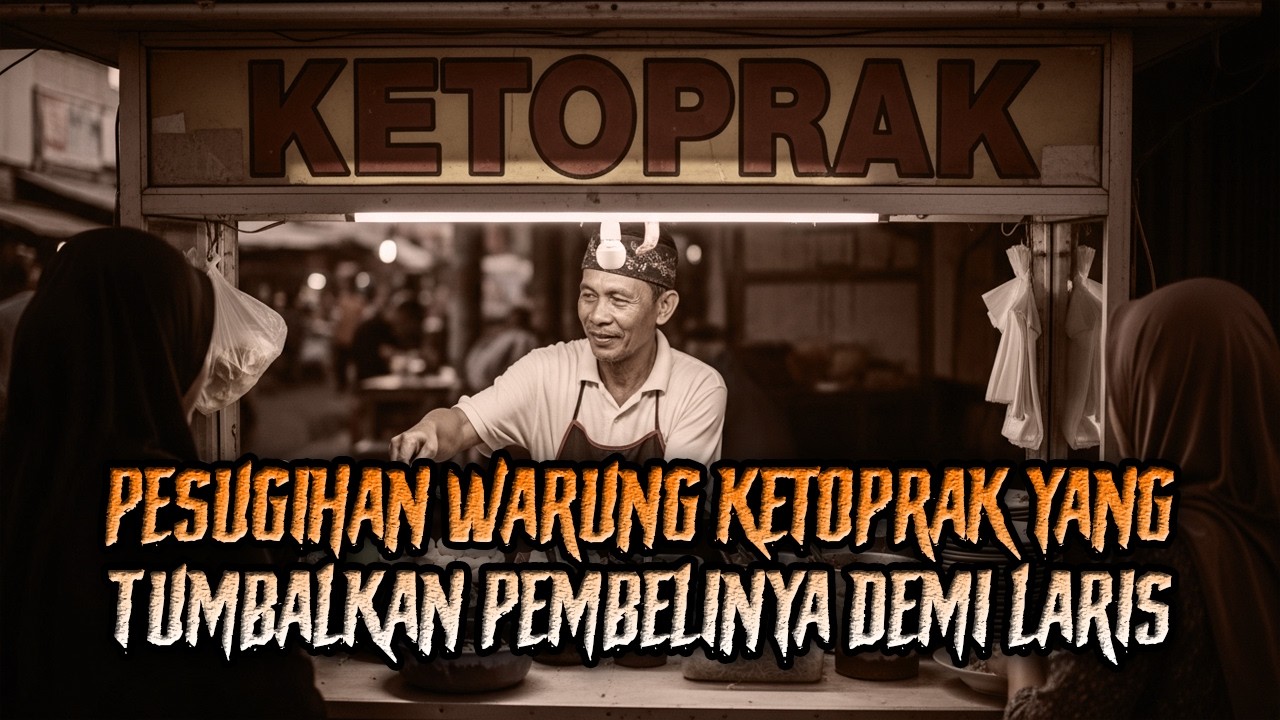 PESUGIHAN WARUNG KETOPRAK YANG TUMBALKAN PEMBELINYA DEMI LARIS